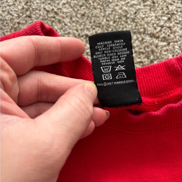Vintage 90s Warner Bros Looney Tunes Crewneck - Picture 4 of 6